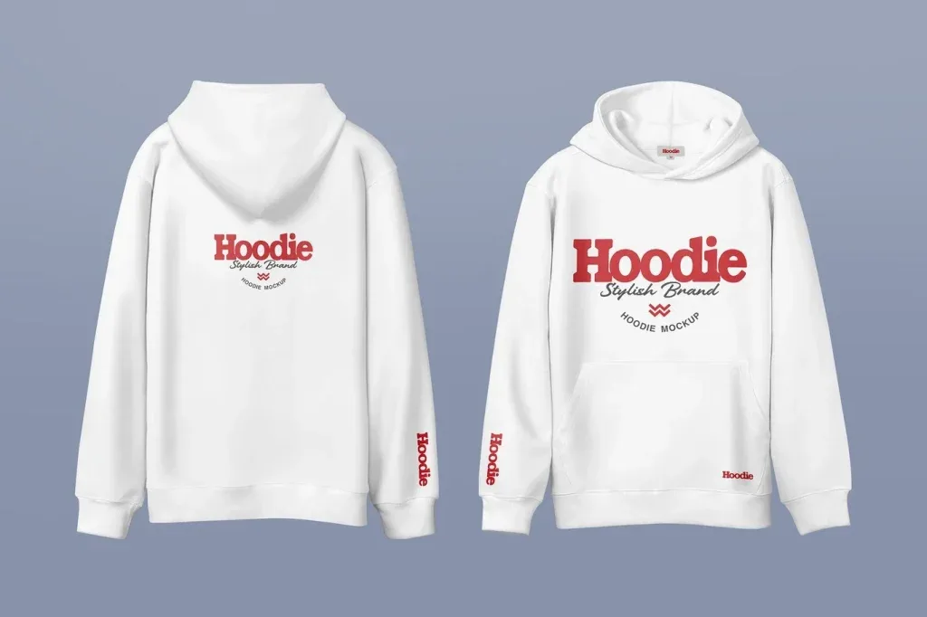 PSD Mockup Hoodie Apparel Design