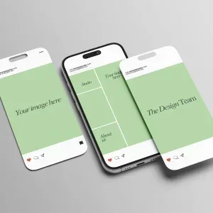 موکاپ اینستاگرام PSD موکاپ اینستاگرام PSD