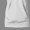 PSD Mockup Polo Shirt for Apparel, White polo shirt hem and sleeve on a gray background