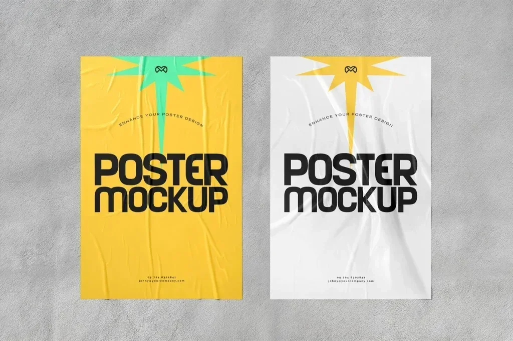 PSD Mockup Poster