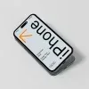 PSD Mockup Realistic iPhone Set, Two stacked iPhone-style phones on a light background with a sample screen layout