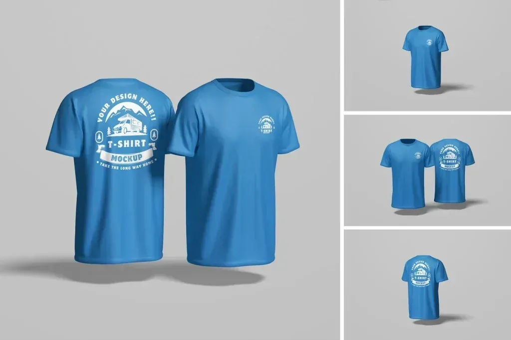 PSD Mockup T Shirt for Studio Display T-Shirt