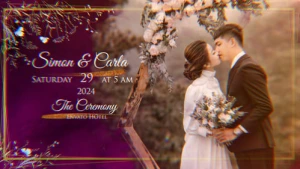 Romantic Wedding Slideshow After Effects Template