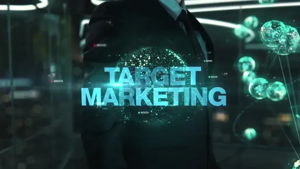 Video Footage Holographic Target Marketing Network