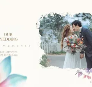 After Effects Project Elegant Wedding Invitation After Effects Project Watercolor Wedding Slideshow