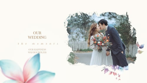 After Effects Project Elegant Wedding Invitation