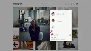 قالب ملف تعريف إنستغرام لأفتر إفكت