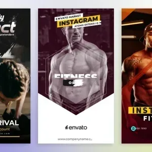 Fitness Instagram After Effects Template Fitness Instagram After Effects Template