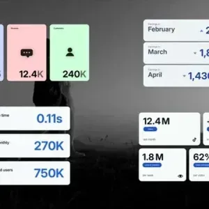 Numbers Infographic Video After Effects Template
