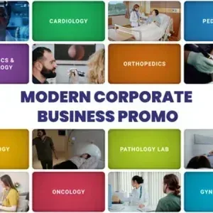 Modern Corporate Medical Promo After Effects Template Modern Corporate Medical Promo After Effects Template