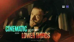 قالب للعناوين السفلية السينمائية مع تأثيرات لأفتر إفكت