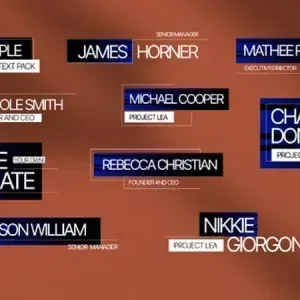 Modern Lower Third Titles 02 After Effects Template Modern Lower Third Titles 02 After Effects Template