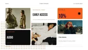 Cyber Monday Promo Social Media After Effects Template