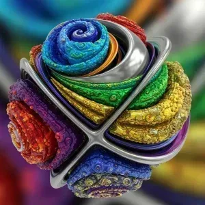 Rotating 3D Multicolor Sphere Abstract Stock Footage Rotating 3D Multicolor Sphere Abstract Stock Footage