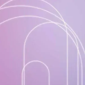 Minimalist Glowing Arch Lines on Purple Stock Footage Minimalist Glowing Arch Lines on Purple Stock Footage