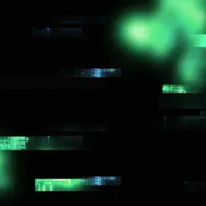 Digital Glitch Noise Green Data Blocks Stock Footage Digital Glitch Noise Green Data Blocks Stock Footage