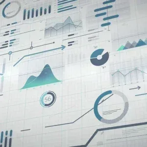 Modern Data Visualization Video Stock Footage Modern Data Visualization Video Stock Footage