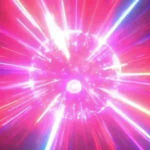Futuristic Neon Sphere Animation Video Stock Footage Futuristic Neon Sphere Animation Video Stock Footage