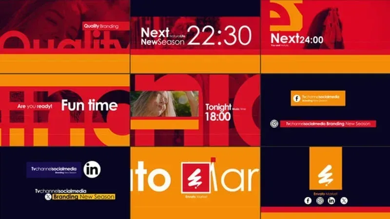 After Effects Project Broadcast Pack V2 V.2 Video