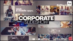 Corporate Presentation Video After Effects Template