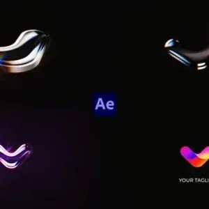 Liquid Chrome Logo Animation After Effects Template Liquid Chrome Logo Animation After Effects Template