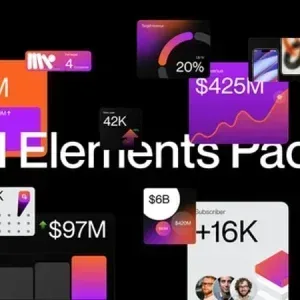 UI Pack for Dynamic Elements After Effects Template UI Pack for Dynamic Elements After Effects Template