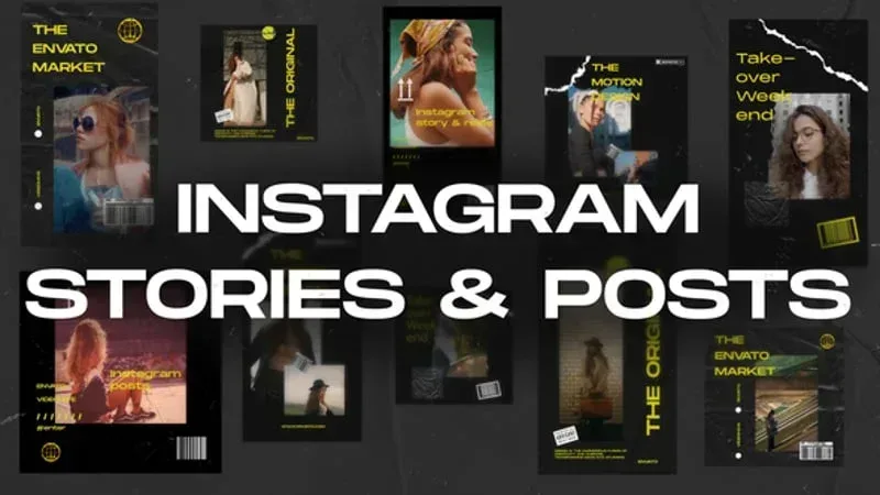 After Effects Project Urban Instagram Stories & Posts