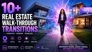 Real Estate Walk-Through After Effects Template
