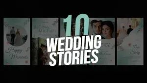 Wedding Stories Elegant After Effects Template
