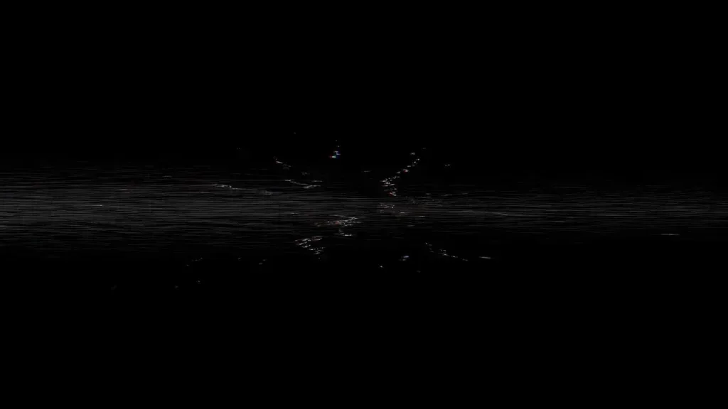 Video Footage Glitch Logo Reveal Video with Digital