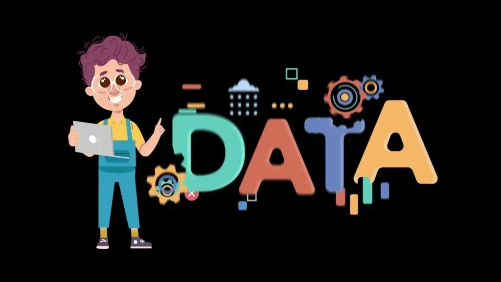 Video Footage Animated Data Visualization Concept