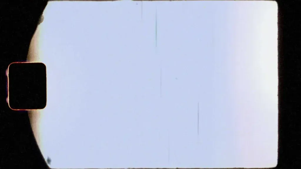 Video Footage Retro 8mm Film Texture with Scratches