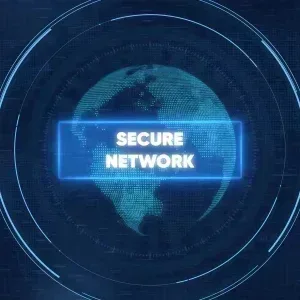 Futuristic Digital Globe Secure Network Stock Footage Futuristic Digital Globe Secure Network Stock Footage