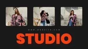Kinetic Intro & Slideshow After Effects Template