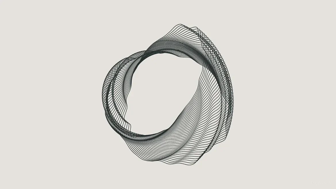 تصویر گرافیکی موج‌های هندسی GEO_WAVES3