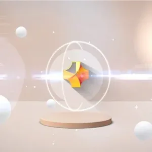 Minimalist Logo Intro After Effects Template with Geometric Shapes Minimalist Logo Intro, Minimalist logo with geometric shapes and light effects on beige background
