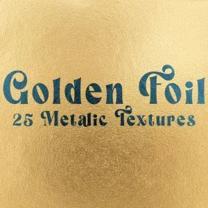 Golden Foil Texture Backgrounds Golden Foil Texture Backgrounds