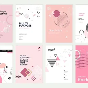 Beauty Wellness Brochure and Cover Background Beauty Wellness Brochure and Cover Background