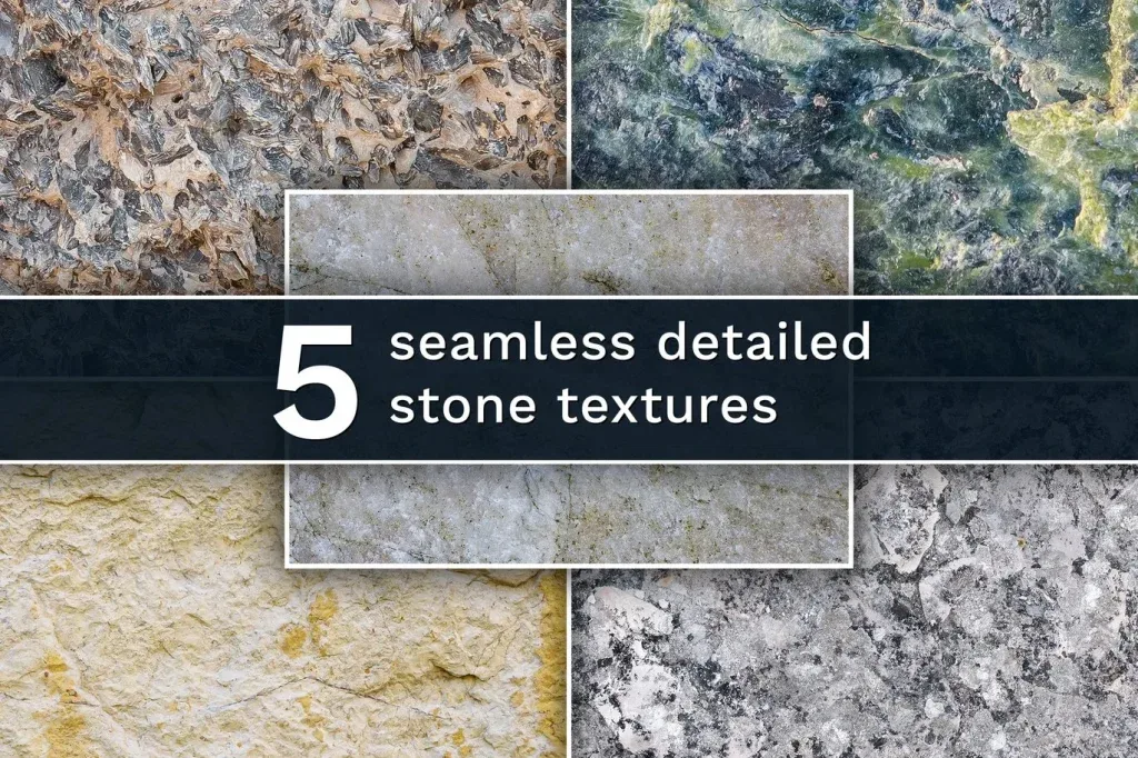 Seamless Stone Textures Set