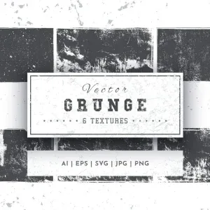 Vector Grunge Textures Six Backgrounds Vector Grunge Textures Six Backgrounds