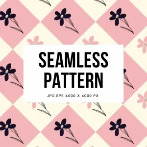 Pink Beige Floral Pattern Vector Pink Beige Floral Pattern Vector