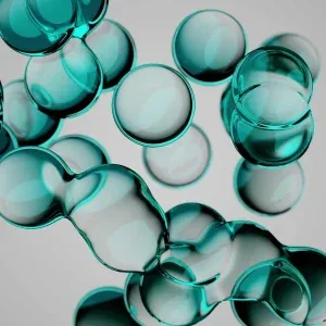 Cyan Molecular Fluid Motion Stock Footage Cyan Molecular Fluid Motion Stock Footage