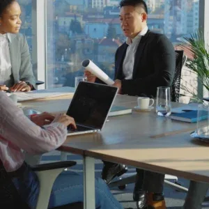 Diverse Business Team Meeting Stock Footage Diverse Business Team Meeting Stock Footage