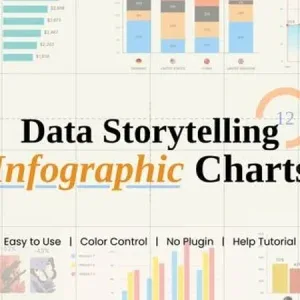 Animated Infographic Charts After Effects Project
