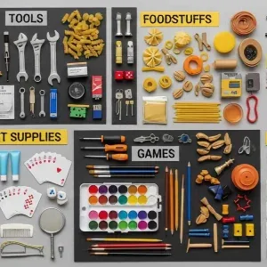 Organized Everyday Objects Motion Graphics Organized Everyday Objects Motion Graphics