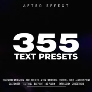 Modern Kinetic Typography After Effects Project Modern Kinetic Typography After Effects Project
