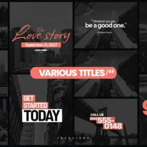 Modern Minimalist Animated Titles After Effects Template Modern Minimalist Animated Titles After Effects Template