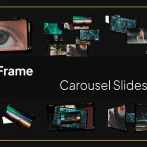 3D Film Frame Carousel Slideshow After Effects Template 3D Film Frame Carousel Slideshow After Effects Template