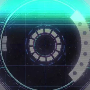 Futuristic Digital HUD Glitch Element Reveal Animation Stock Footage Futuristic Digital HUD Glitch Element Reveal Animation Stock Footage