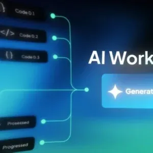 AI Workflow Flowchart After Effects Template